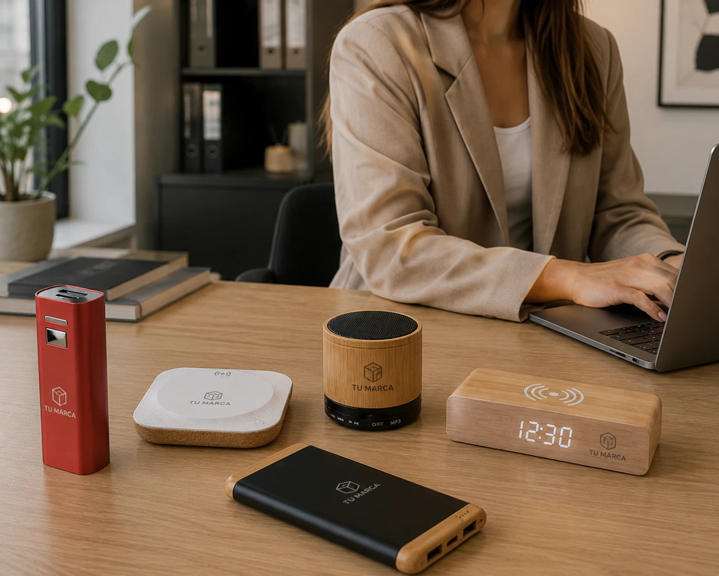 Power banks y cargadores personalizados con tu marca