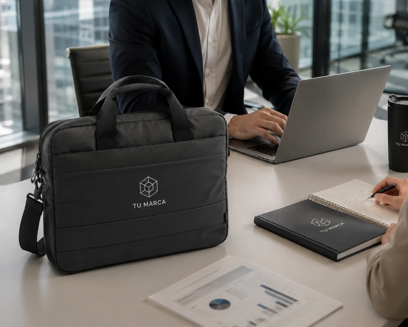 Maletín corporativo personalizado con tu marca