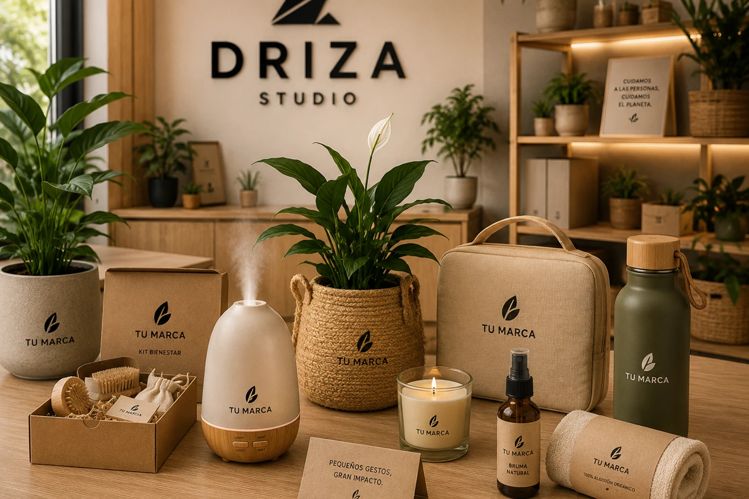 Regalos eco de bienestar personalizados