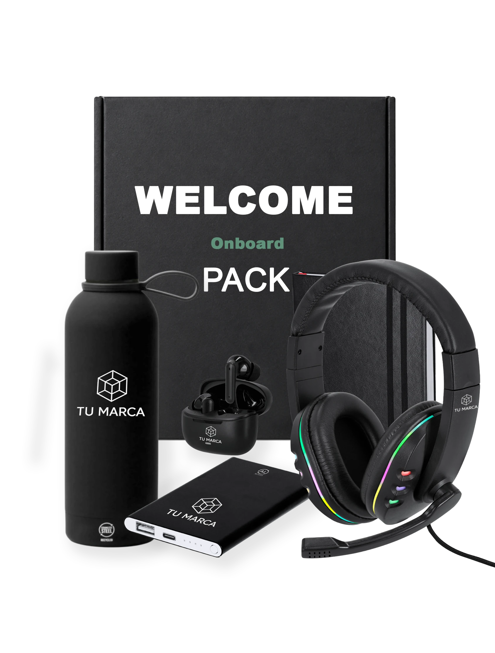 Welcome pack personalizable con tu marca