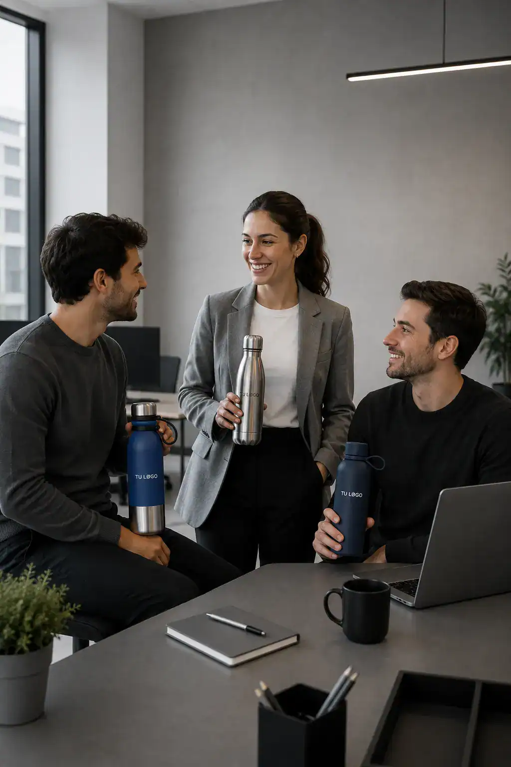 Botellas térmicas para oficina y equipo