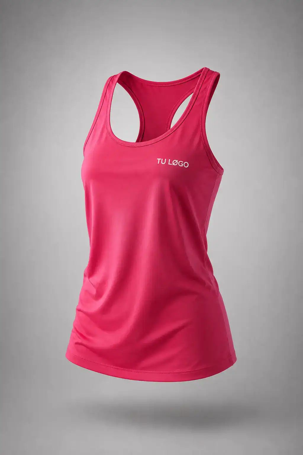 Camiseta deportiva de tirantes para mujer personalizada