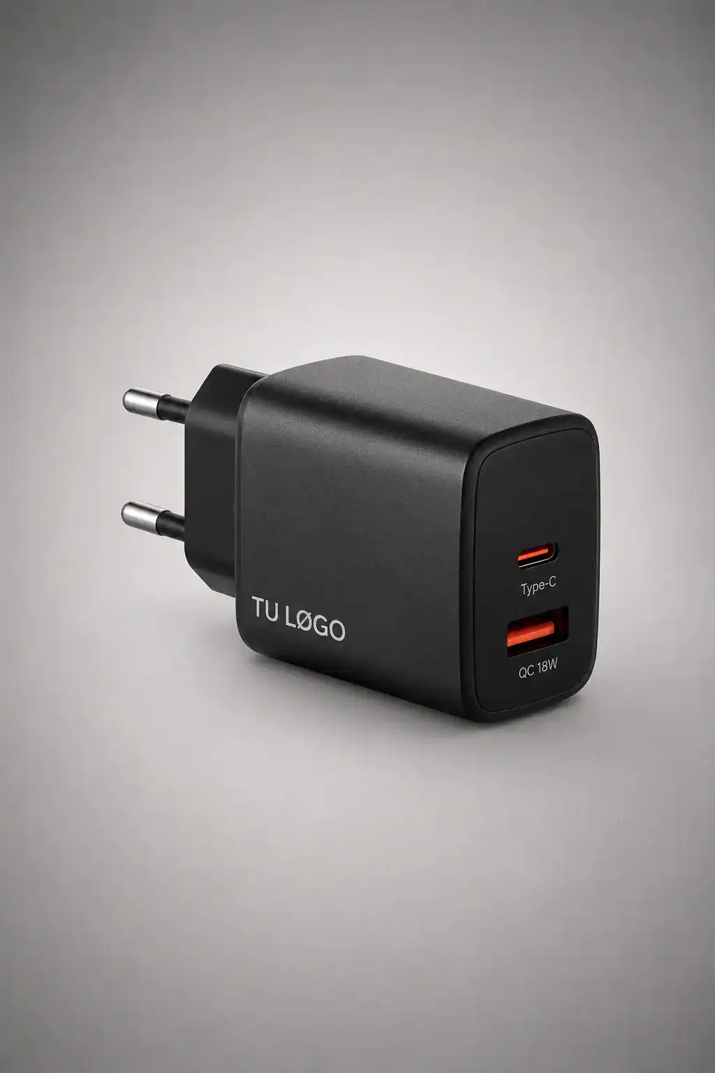 Cargador rápido USB-C 18W personalizado