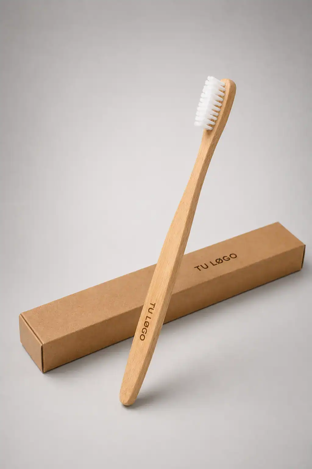 Cepillo de dientes de bambú personalizado