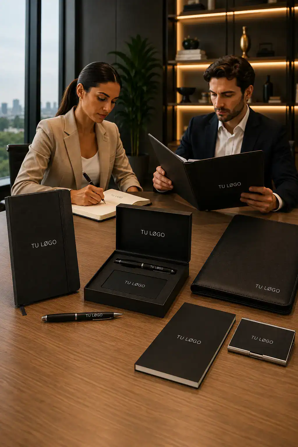 Libretas, bolígrafos y sets de escritura