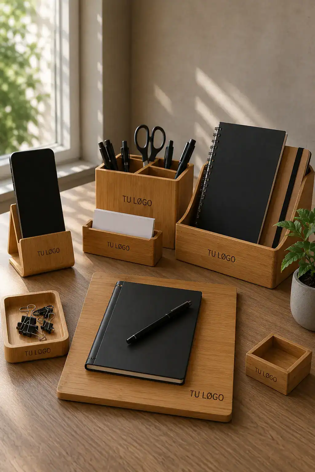 Organizadores y accesorios de escritorio