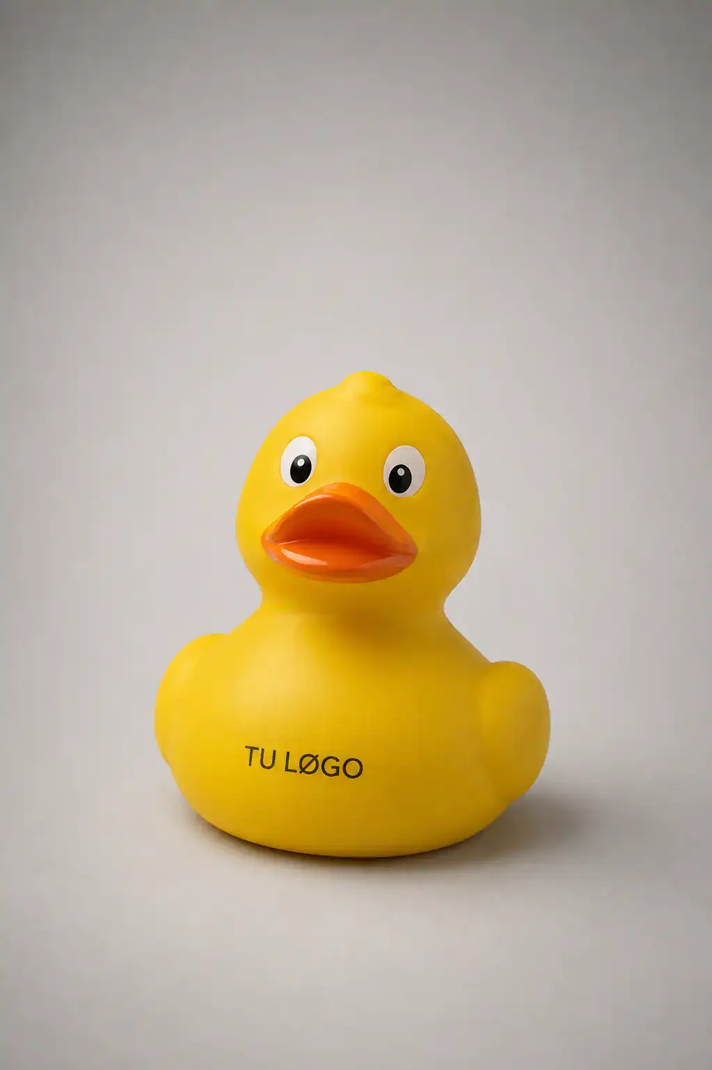 Patito de goma personalizado