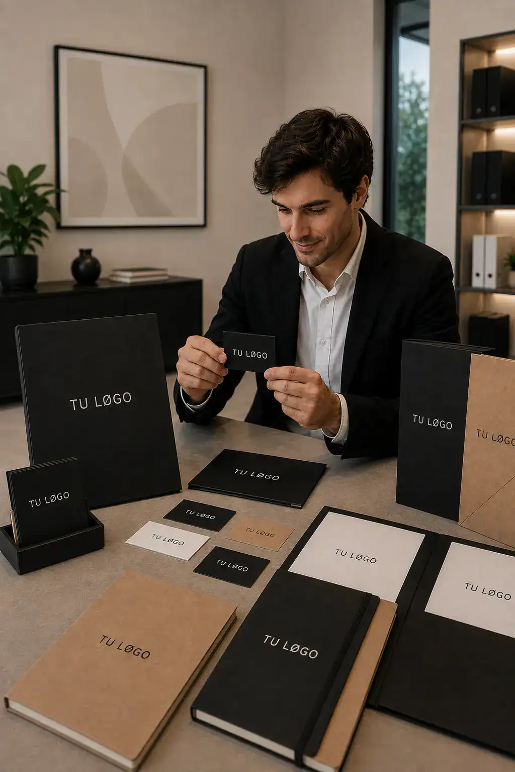Tarjetas de visita y papelería premium