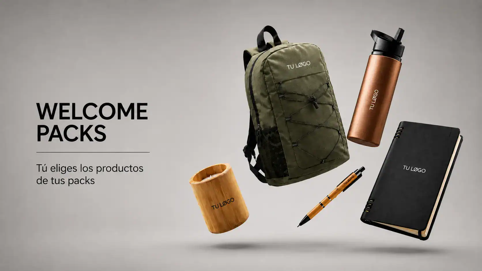 Welcome packs a tu medida