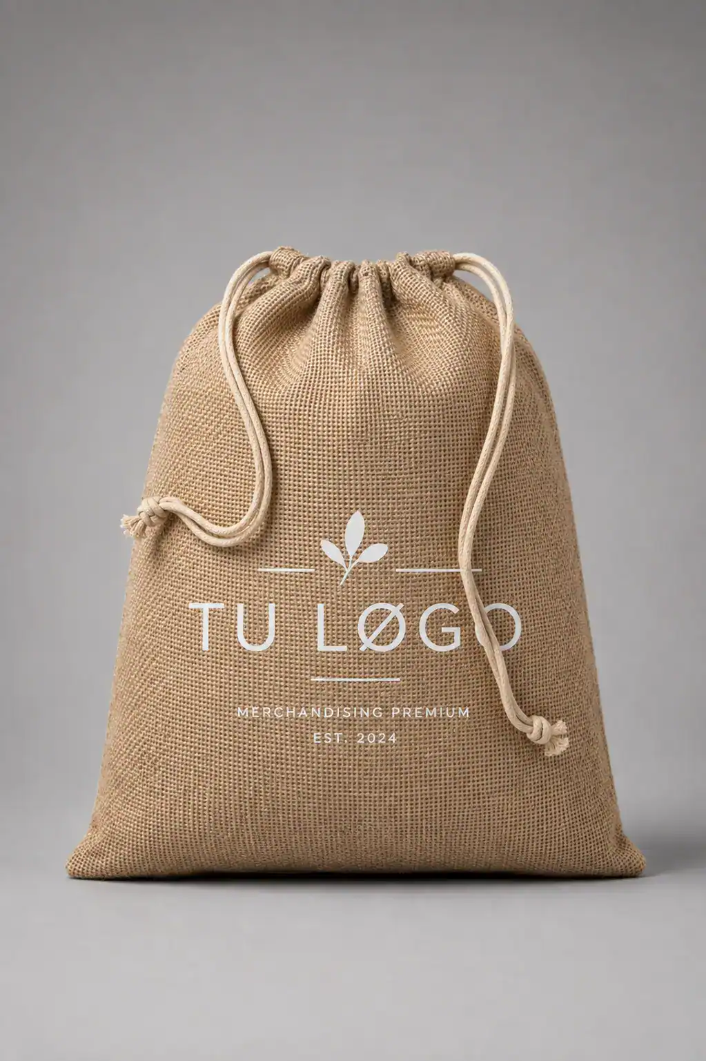 Bolsa de yute personalizada