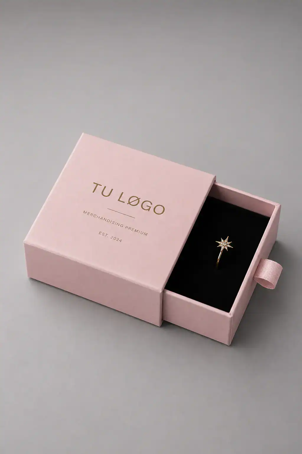 Caja de joyería premium personalizada