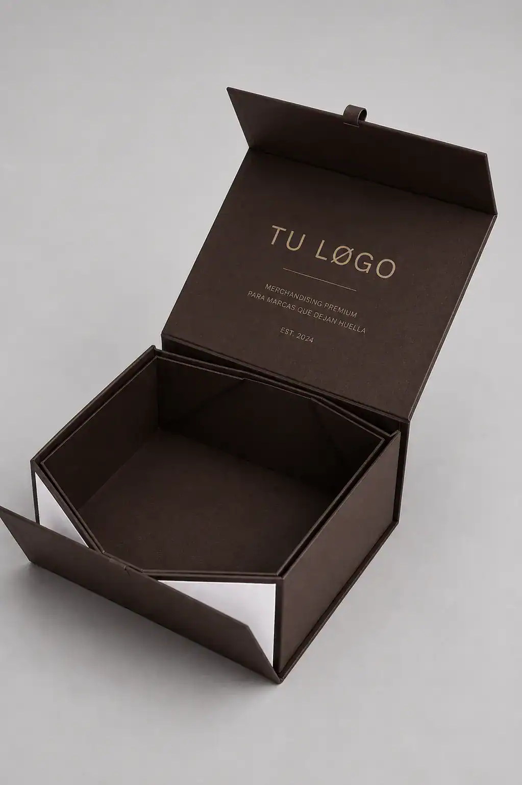 Caja de regalo plegable personalizada