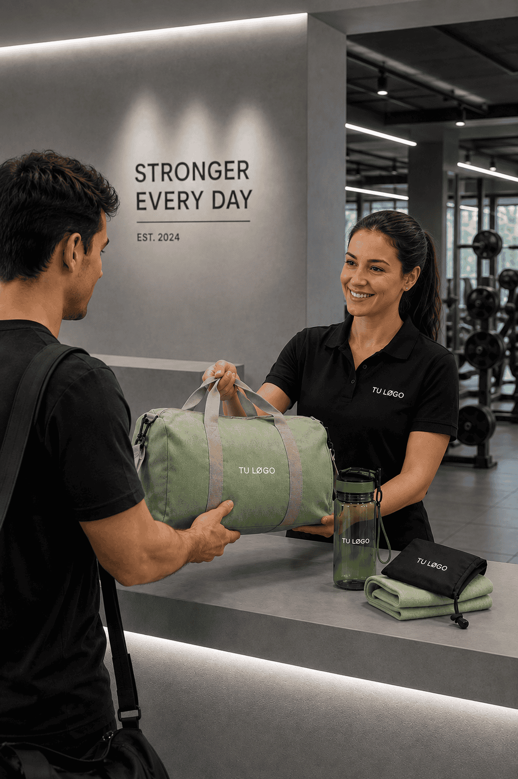 Welcome packs para gimnasios y clubs deportivos