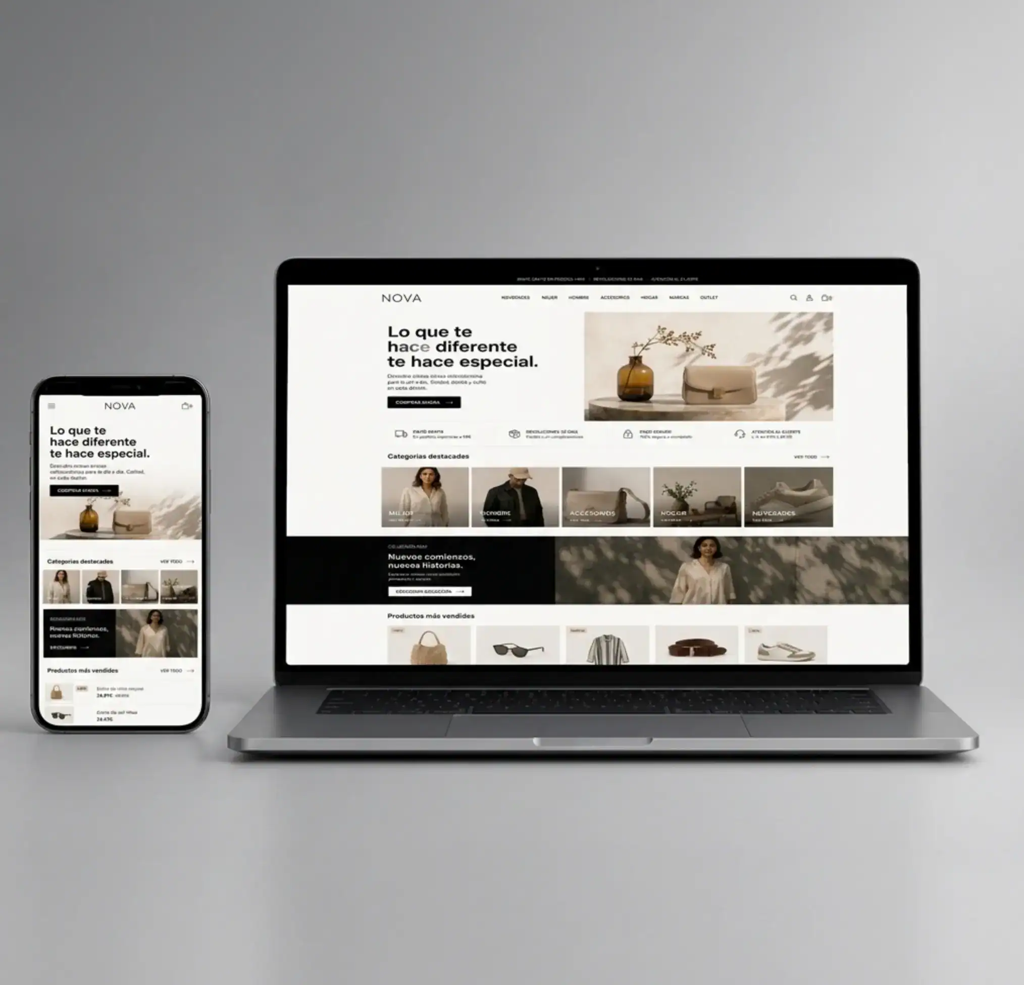 Tienda online desarrollada por Driza Studio